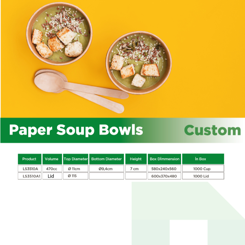 Standart Paper Soup Bowls