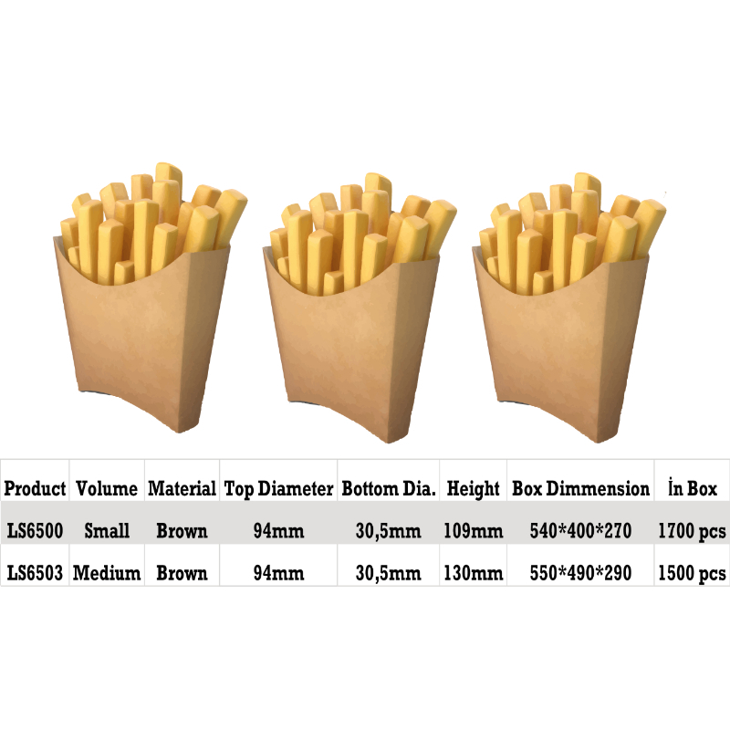 French Fries Boxes