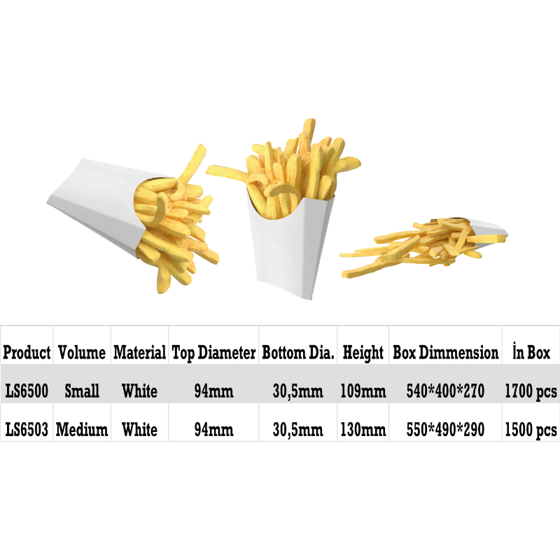 French Fries Boxes