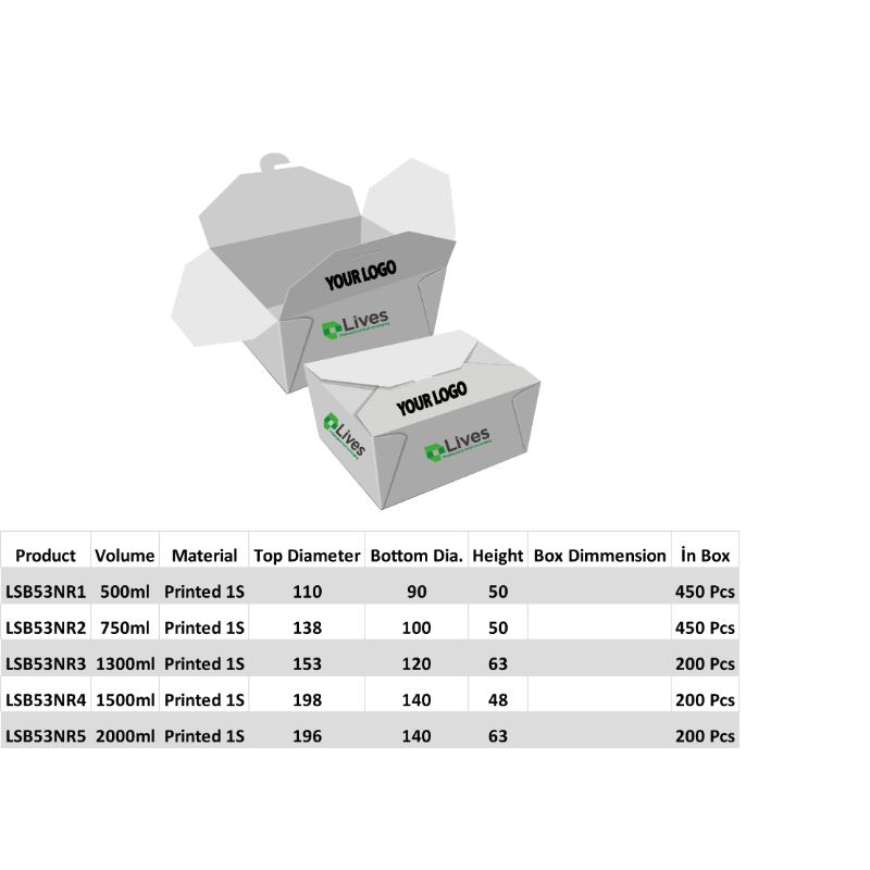 Offset Printed Lunch Box